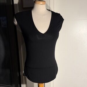 Dynamite Black Muscle Tee for Women